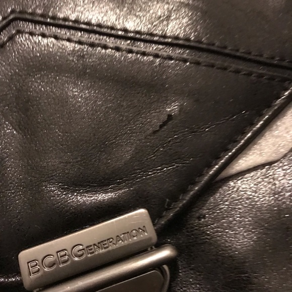 NWT BCBGeneration black square shoulder bag - Picture 4 of 6